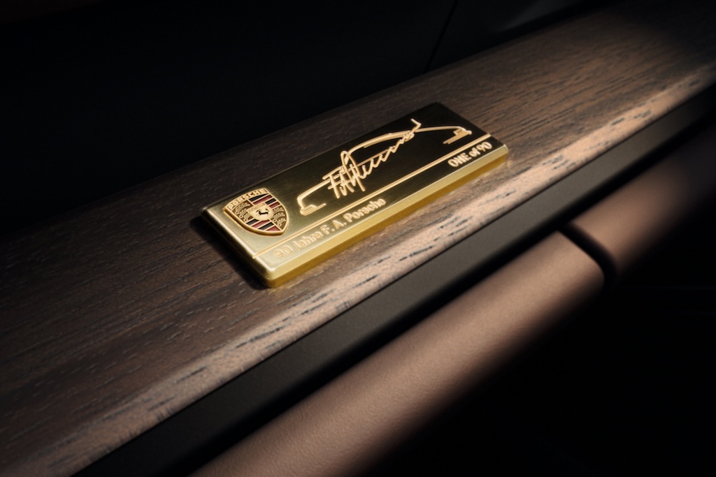 Samlerobjekt for kendere: 911 GT3 90 F.A. Porsche
(Foto: Porsche AG)